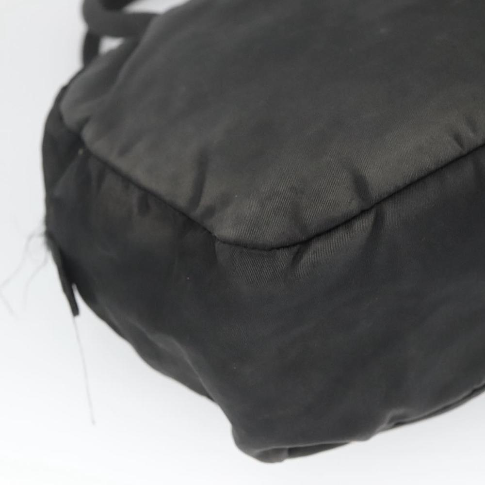 PRADA Hand Bag Nylon Black Silver Auth bs26350 - Picture 13 of 16